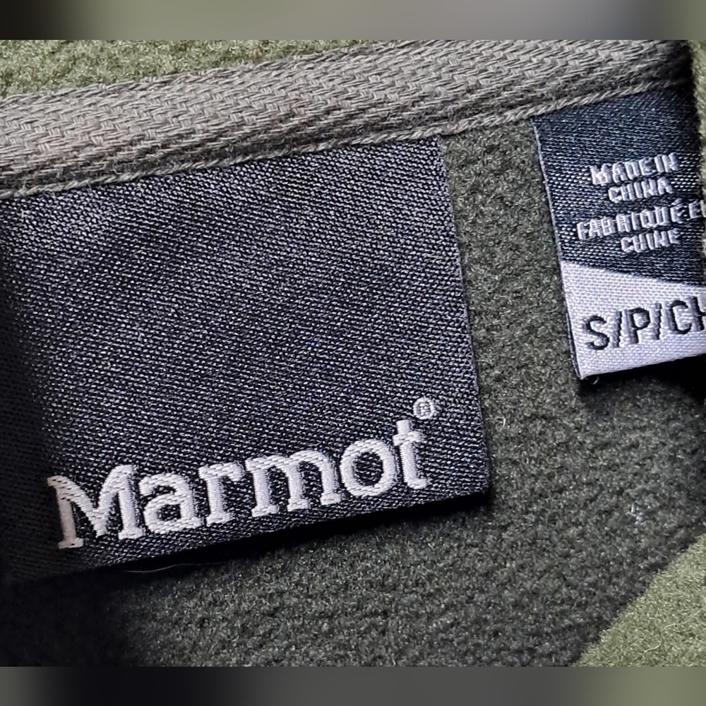 Marmot Noland Half Zip Fleece Size S - Picture 4 of 4